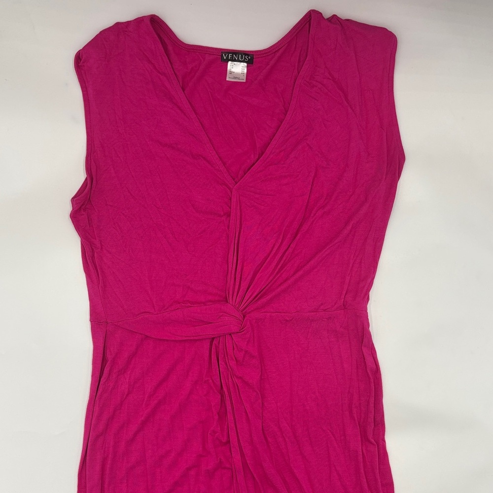 Venus Jersey Faux Wrap Dress